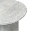  Kisasztal készlet tárolóval 2 pcs Betonszürke Mérnöki fa