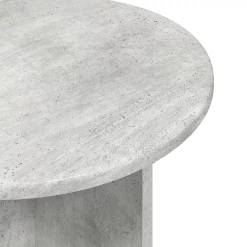  Kisasztal készlet tárolóval 2 pcs Betonszürke Mérnöki fa