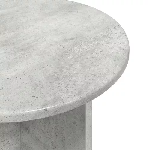  Kisasztal készlet tárolóval 2 pcs Betonszürke Szerelt Fa