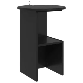  Oldal asztal Fekete Tölgy Ø 39,5 x 55 cm Szerelt Fa