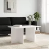  Dohányzóasztal Fehér 87 x 50 x 45 cm Mérnöki fa