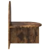  Éjjeli asztal Füstölt Tölgy 48 x 49 x 65 cm Mérnöki fa