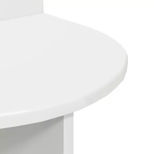  Éjjeli asztal Fehér 40 x 35,5 x 45,5 cm Mérnöki fa