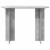 Konzolasztal Betonszürke 100 x 39,5 x 75 cm Szerelt Fa