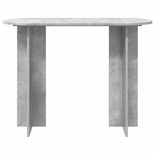  Konzolasztal Betonszürke 100 x 39,5 x 75 cm Szerelt Fa