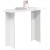  Konzolasztal Magasfényű Fehér 100 x 39,5 x 75 cm Szerelt Fa