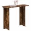  Konzolasztal Füstös Tölgy 100 x 39,5 x 75 cm Szerelt Fa