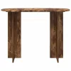  Konzolasztal Füstös Tölgy 100 x 39,5 x 75 cm Szerelt Fa