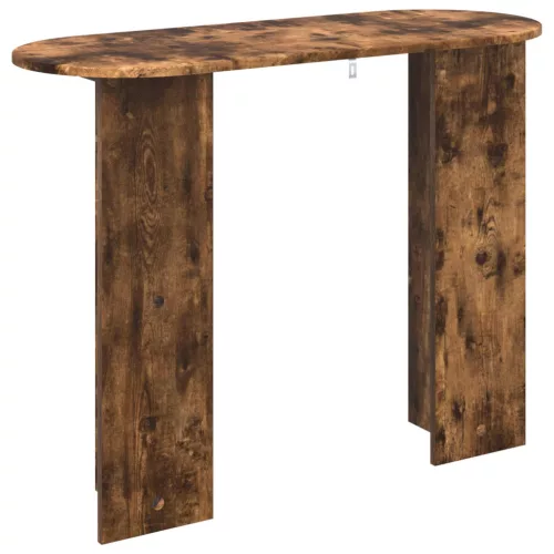  Konzolasztal Füstös Tölgy 100 x 39,5 x 75 cm Szerelt Fa