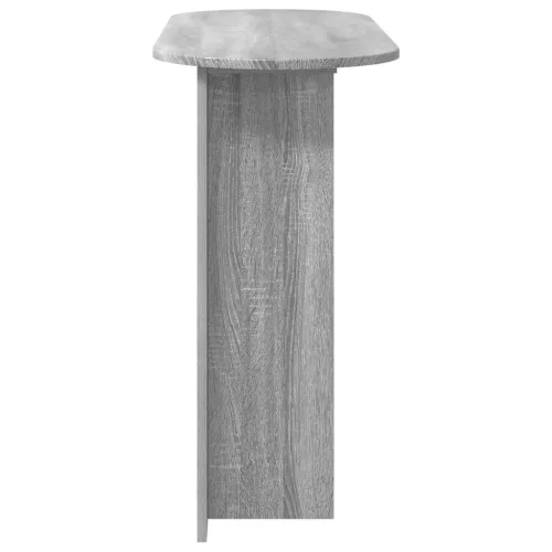  Konzolasztal Szürke Sonoma 100 x 39,5 x 75 cm Szerelt Fa