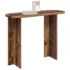  Konzolasztal tárolóval Antik Fa 100 x 39,5 x 75 cm Szerelt Fa