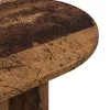  Konzolasztal tárolóval Antik Fa 100 x 39,5 x 75 cm Szerelt Fa