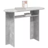  Konzolasztal Betonszürke 100 x 39,5 x 75 cm Szerelt Fa