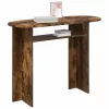  Konzolasztal Füstös Tölgy 100 x 39,5 x 75 cm Szerelt Fa