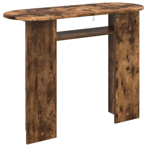  Konzolasztal Füstös Tölgy 100 x 39,5 x 75 cm Szerelt Fa