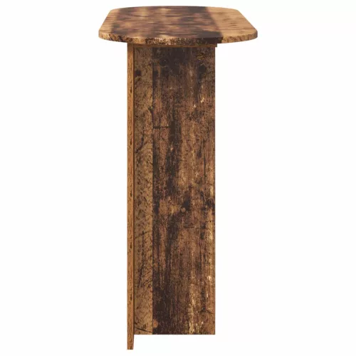  Konzolasztal tárolóval Antik Fa 100 x 39,5 x 75 cm Szerelt Fa