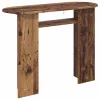  Konzolasztal tárolóval Antik Fa 100 x 39,5 x 75 cm Szerelt Fa