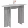 Konzolasztal Szürke Sonoma 100 x 30 x 75 cm Mérnöki fa