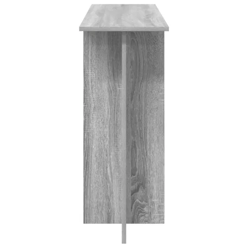  Konzolasztal Szürke Sonoma 100 x 30 x 75 cm Mérnöki fa