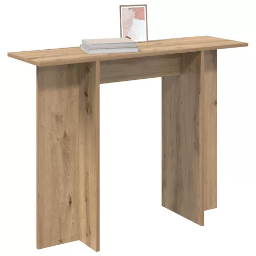  Konzolasztal Kézműves Tölgy 100 x 30 x 75 cm Mérnöki fa