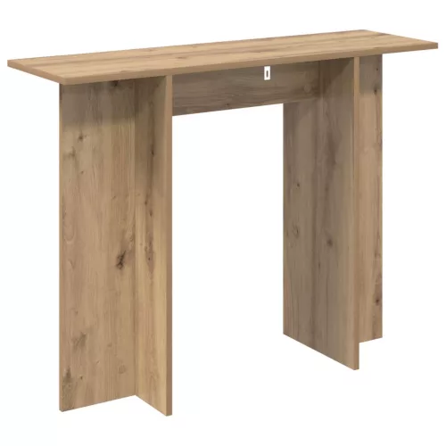  Konzolasztal Kézműves Tölgy 100 x 30 x 75 cm Mérnöki fa