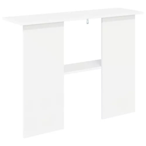  Konzolasztal Fehér 100 x 30 x 75 cm Szerelt Fa