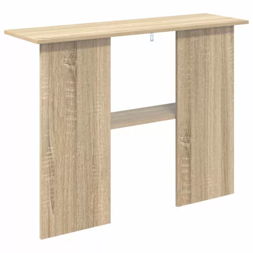  Konzolasztal Sonoma Tölgy 100 x 30 x 75 cm Szerelt Fa