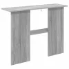  Konzolasztal Szürke Sonoma 100 x 30 x 75 cm Szerelt Fa