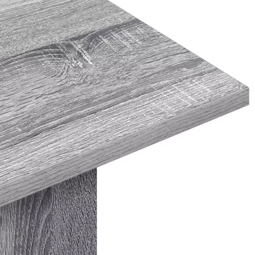  Konzolasztal Szürke Sonoma 100 x 30 x 75 cm Szerelt Fa