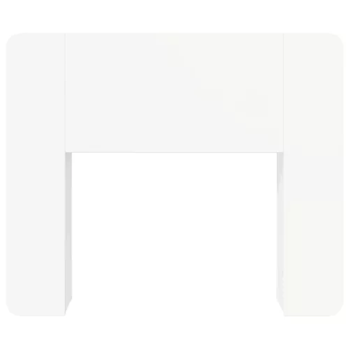  Fejhajtó szekrény tárolóval Fehér Szerelt Fa