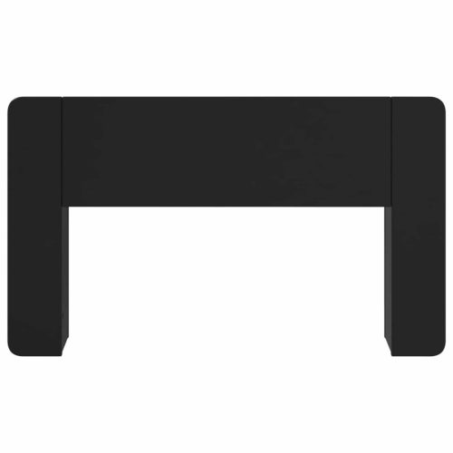  Fejhajtó szekrény Fekete 135 x 18,5 x 80 cm Mérnöki fa