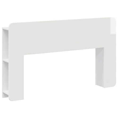  Fejhajtó szekrény tárolóval Fehér Szerelt Fa