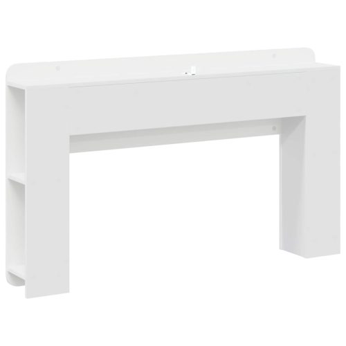  Fejhajtó szekrény tárolóval Fehér Szerelt Fa