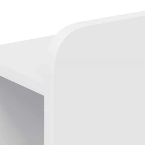  Fejhajtó szekrény tárolóval Fehér Szerelt Fa