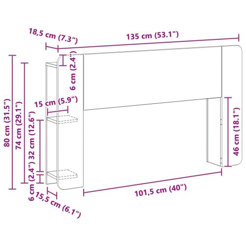  Fejhajtó szekrény tárolóval Kézműves Tölgy Szerelt Fa