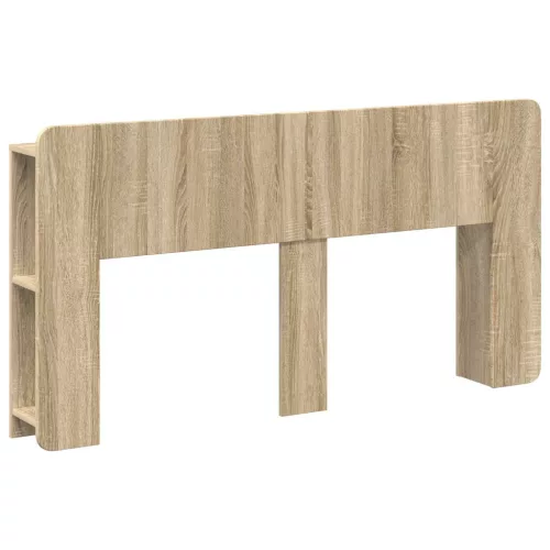  Fejhajtó szekrény tárolóval Sonoma Tölgy Szerelt Fa