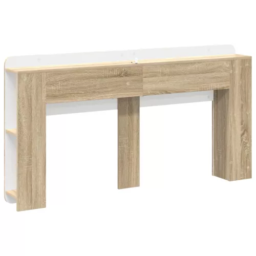  Fejhajtó szekrény tárolóval Sonoma Tölgy Szerelt Fa