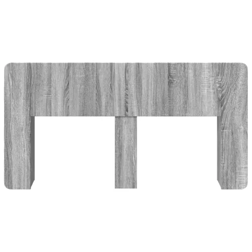  Fejhajtó szekrény tárolóval Szürke Sonoma Szerelt Fa