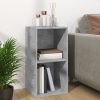 800121  Vinyl Storage Box Concrete Grey 71x34x36 cm Chipboard