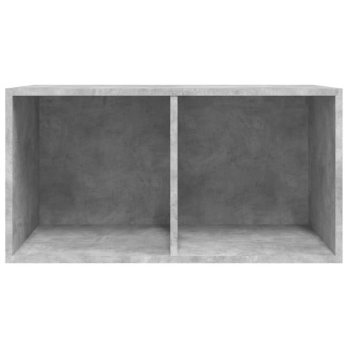 800121  Vinyl Storage Box Concrete Grey 71x34x36 cm Chipboard