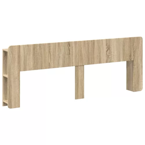  Fejhajtó szekrény tárolóval Sonoma Tölgy Szerelt Fa