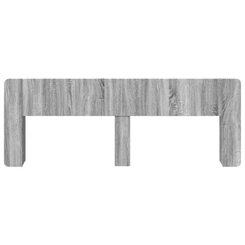  Fejhajtó szekrény tárolóval Szürke Sonoma Szerelt Fa