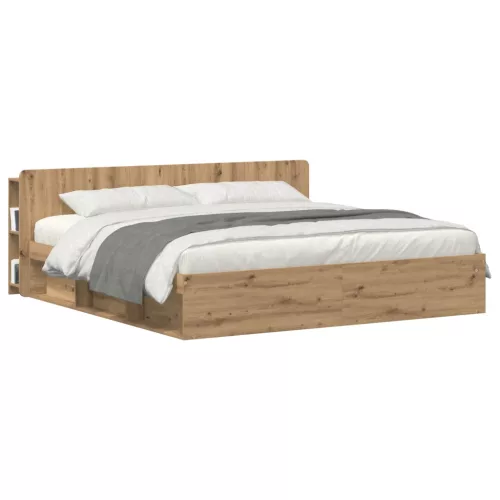  Fejhajtó szekrény tárolóval Kézműves Tölgy Szerelt Fa