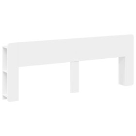  Fejhajtó szekrény tárolóval Fehér Szerelt Fa