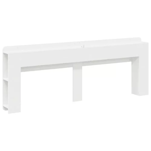  Fejhajtó szekrény tárolóval Fehér Szerelt Fa