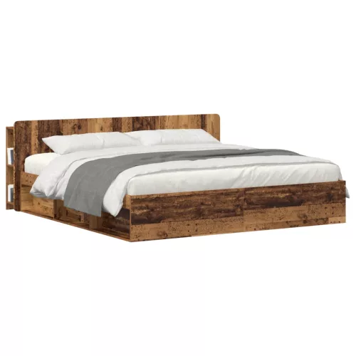  Fejhajtó szekrény tárolóval Antik Fa Szerelt Fa