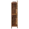  Fejhajtó szekrény tárolóval Antik Fa Szerelt Fa