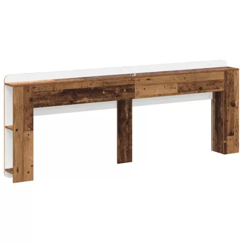  Fejhajtó szekrény tárolóval Antik Fa Szerelt Fa