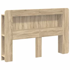  Fejhajtó szekrény tárolóval Sonoma Tölgy Mérnöki fa