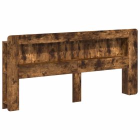    Fejhajtó szekrény Füstölt Tölgy 215 x 18,5 x 100 cm Mérnöki fa